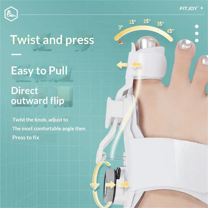 Toe Orthosis Adjustable Knob For Men And Women