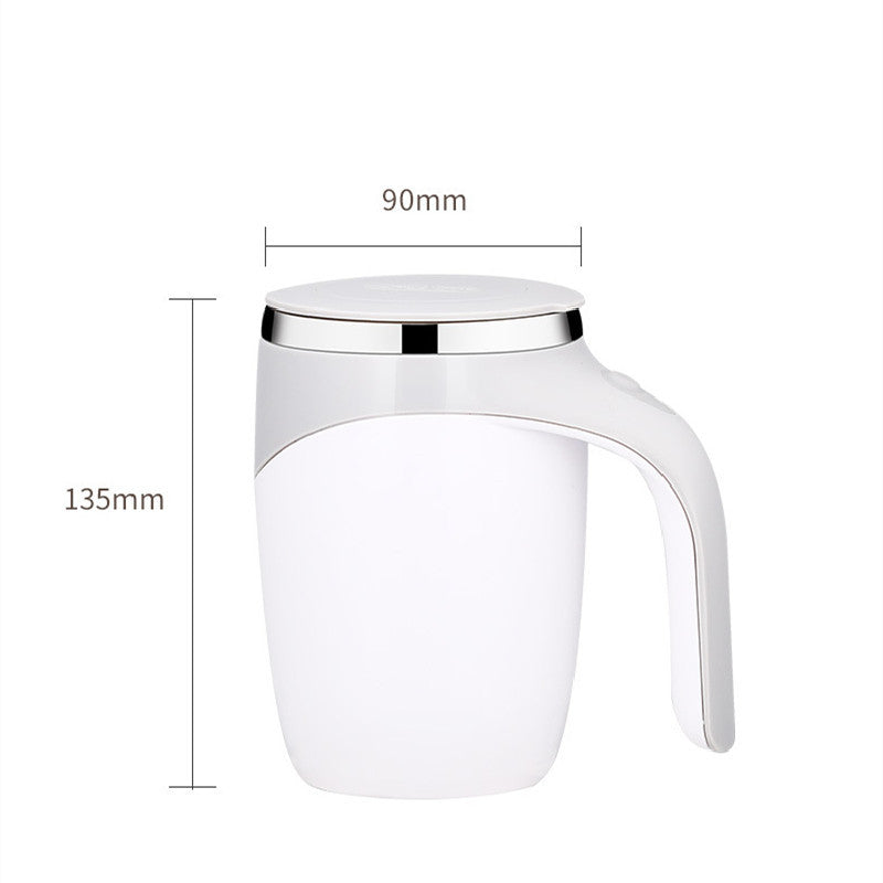 Rechargeable Automatic Stirring Coffee Cup – Magnetic Self-Stirring Mug for Coffee, Milkshakes