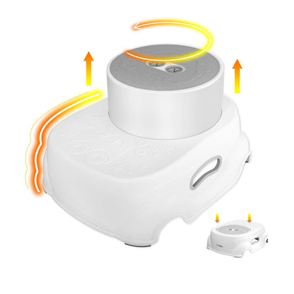 Padded 2-Step Step Stool, 2-Step Footstool - Step Stool Non-slip, Portable, Space-saving Design For Bathroom, Kitchen, Bedroom, Classroom - Easy To Clean, Sturdy And Comfortable