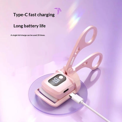 Electric Heated Eyelash Curler Portable Styling