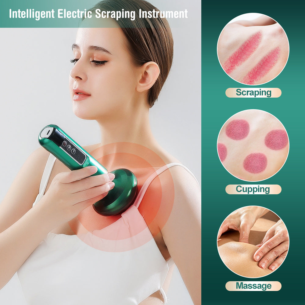 Electric Vacuum Cupping Massager – Anti-Cellulite Suction Cup for Gua Sha, Body Massage, Fat Burning & Slimming